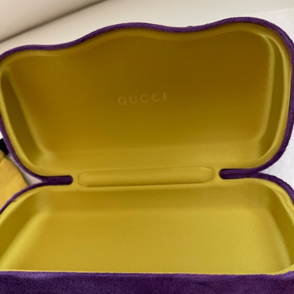 NEW Gucci Velvet Eyeglass Case - Picture 4 of 7